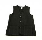 ORTEGA’S / Special Order Square Front Wool Vest