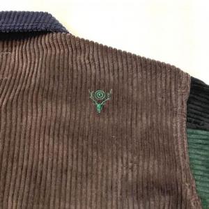 South2 West8 / Smokey Shirt_5W Corduroy