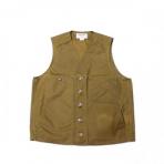 FILSON U.S.A. / Oil Tin Cloth Vest_Dark Tan