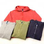 GOOD ON / Rough 1/2 Zip PullOver Hood Sweat