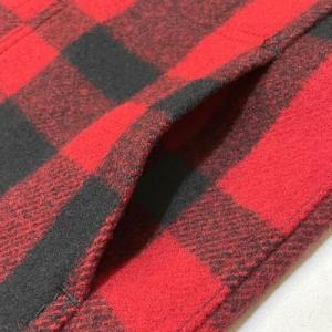 FILSON U.S.A. / Mackinaw Wool Vest_RED×BLACK