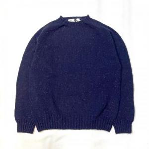 Harley of SCOTLAND / Donegal Nep Crewneck Sweater