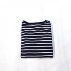 Whaler Knits / Nautical Striped Boatneck Pullover