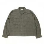 Engineered Garments / Bowling Shirt_Cotton Pintuck