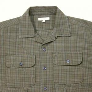 Engineered Garments / Bowling Shirt_Cotton Pintuck