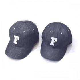 FULL COUNT  / 6Panel Denim F Baseball Cap