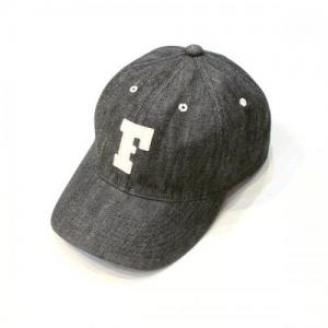 FULL COUNT  / 6Panel Denim F Baseball Cap