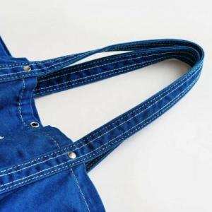 Post Overalls / #4203 Bell Tote_cotton duck indigo