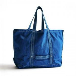 Post Overalls / #4203 Bell Tote_cotton duck indigo