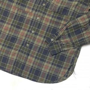 Engineered Garments /Work Shirt_Cotton Dark Madras