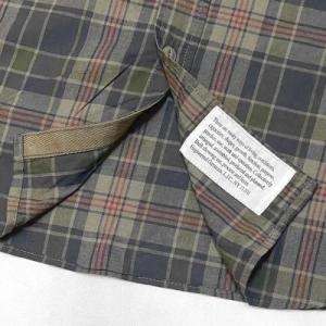 Engineered Garments /Work Shirt_Cotton Dark Madras