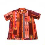 Engineered Garments / Camp Shirt_Cotton Ikat