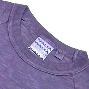WALLA WALLA SPORT / US Made Pigment Slub 3/4 Tee