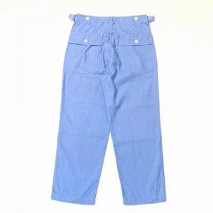 FATIGUE SLACKS/FP001 Utility Slacks_Bleached Denim