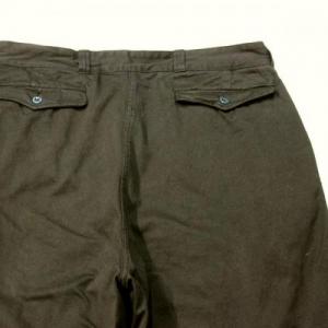 FRENCH MILITARY/ DeadStock French Army Chino_Black