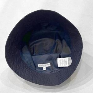 EngineeredGarments / Bucket Hat_Navy Cotton Poplin