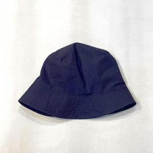 EngineeredGarments / Bucket Hat_Navy Cotton Poplin