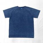 GOOD ON / Heavy Raglan Pocket Tee "INDIGO SHAVE"