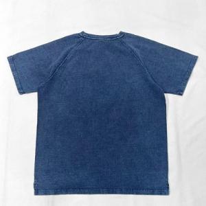 GOOD ON / Heavy Raglan Pocket Tee "INDIGO SHAVE"