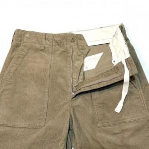 Engineered Garments / Fatigue Short_14W Corduroy