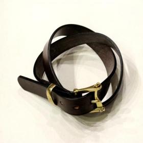 NEEDLES / Quick Release Belt_Bridle Brown