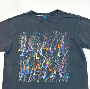 GOOD ON×KOUHEI TERRAI / Hand Print Record SS Tee