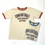GOOD ON / "COMFORTABLE" SS RINGER Tee