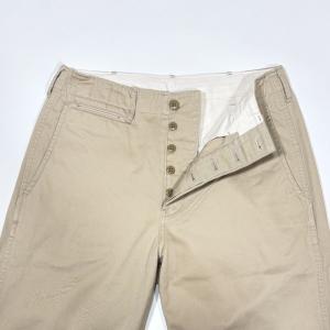 FULL COUNT / 1153 U.S Army Tapered Chino 41 Khaki