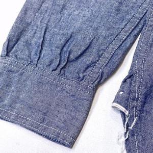 PostOveralls/ #3216 The NAVY CUT 2_Chambray indigo