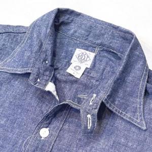 PostOveralls/ #3216 The NAVY CUT 2_Chambray indigo