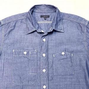 Engineered Garments / Work Shirt_Blue Chambay