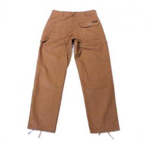 美品 エンジニアードガーメンツ ダック生地 ファティーグパンツ S ブラウン GUNG HO(ガンホー】FATIGUE PANTS BROWN DUCKファティーグパンツ