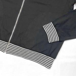 GOOD ON / Stripe Rib Tee Track Jacket