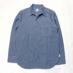 THE CORONA UTILITY / CS001 NAVY 1Pocket Shirt