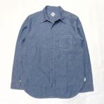 THE CORONA UTILITY / CS001 NAVY 1Pocket Shirt