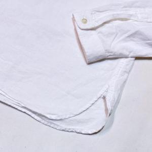 FULL COUNT / Stand Collar Chambray Shirt