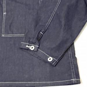 PostOveralls/ #1204 ARMY SHIRT_8 oz. denim