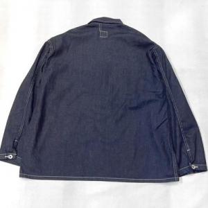 PostOveralls/ #1204 ARMY SHIRT_8 oz. denim