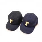 FULLCOUNT/6 Panel Wool Melton Baseball Cap F Patch