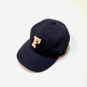 FULLCOUNT/6 Panel Wool Melton Baseball Cap F Patch