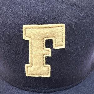 FULLCOUNT/6 Panel Wool Melton Baseball Cap F Patch