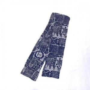 THE CORONA UTILITY / CA015 Indigo W Gauze Stole