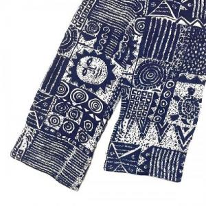 THE CORONA UTILITY / CA015 Indigo W Gauze Stole