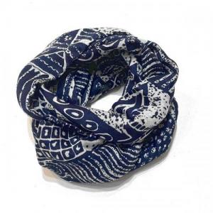 THE CORONA UTILITY / CA015 Indigo W Gauze Stole