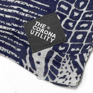 THE CORONA UTILITY / CA015 Indigo W Gauze Stole