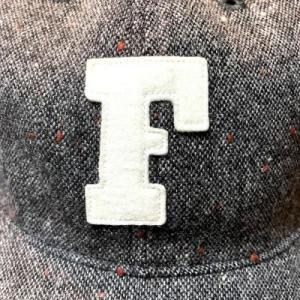 FULL COUNT  / 6 Pannel Tweed B.B Cap F Patch