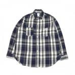 Post Overalls /#3217 St.Louis_cotton flannel plaid