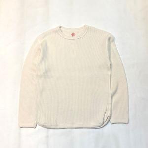 FULL COUNT /5964 Heavyweight Waffle Longsleeve Tee