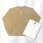 GOOD ON / Heavy Jersey LS Henley Tee