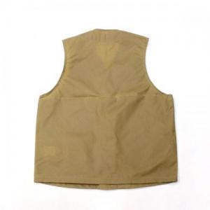 FILSON U.S.A. / Oil Tin Cloth Vest_Dark Tan